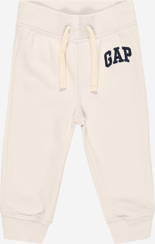 GAP Kalhoty – béžová: přední strana