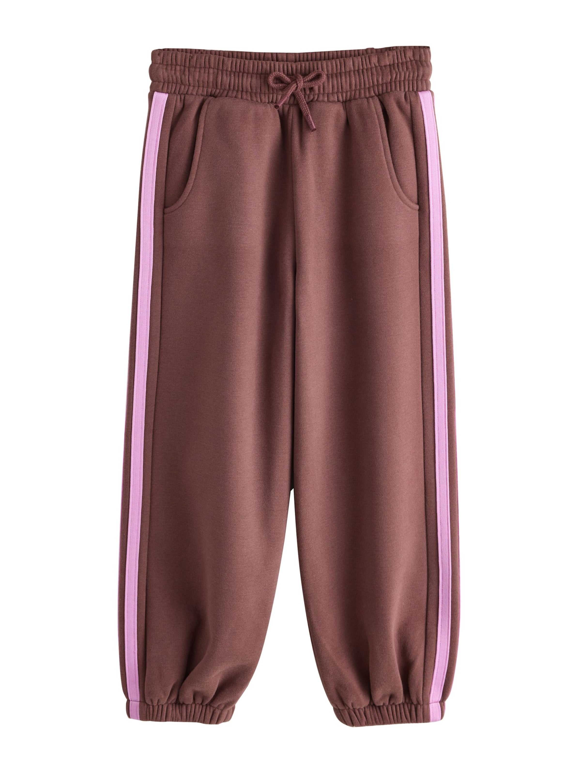 Next Tapered Broek in Bruin: voorkant