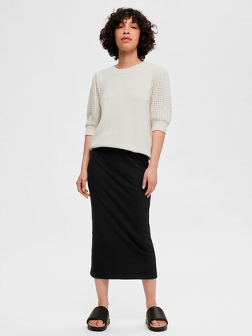 SELECTED FEMME Rok 'TAMARA' in Zwart