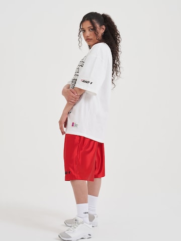 AND1 T-shirt 'Comedian' i vit