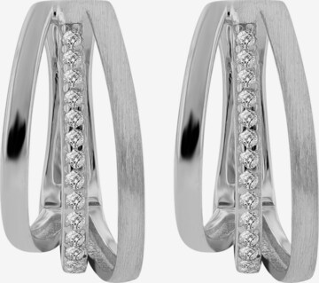 Akzent Ohrringe 'Arnika, 925 Sterlingsilber, langlebig' in Silber: Vorderseite
