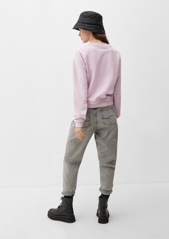 QS Sweatshirt in Roze