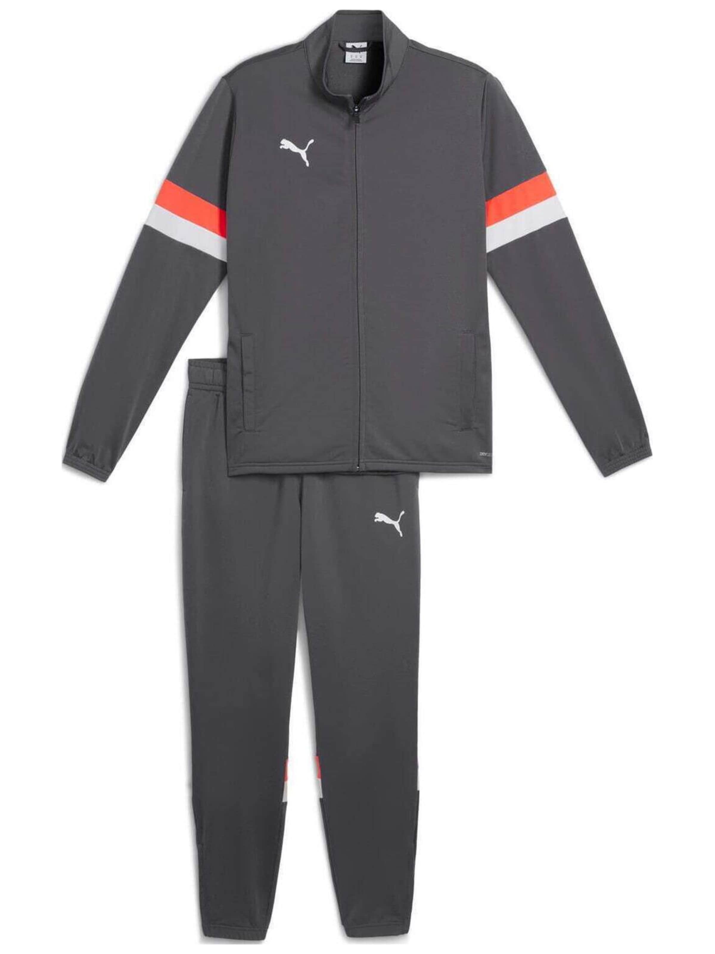 Giacca di felpa di PUMA in grigio: frontale