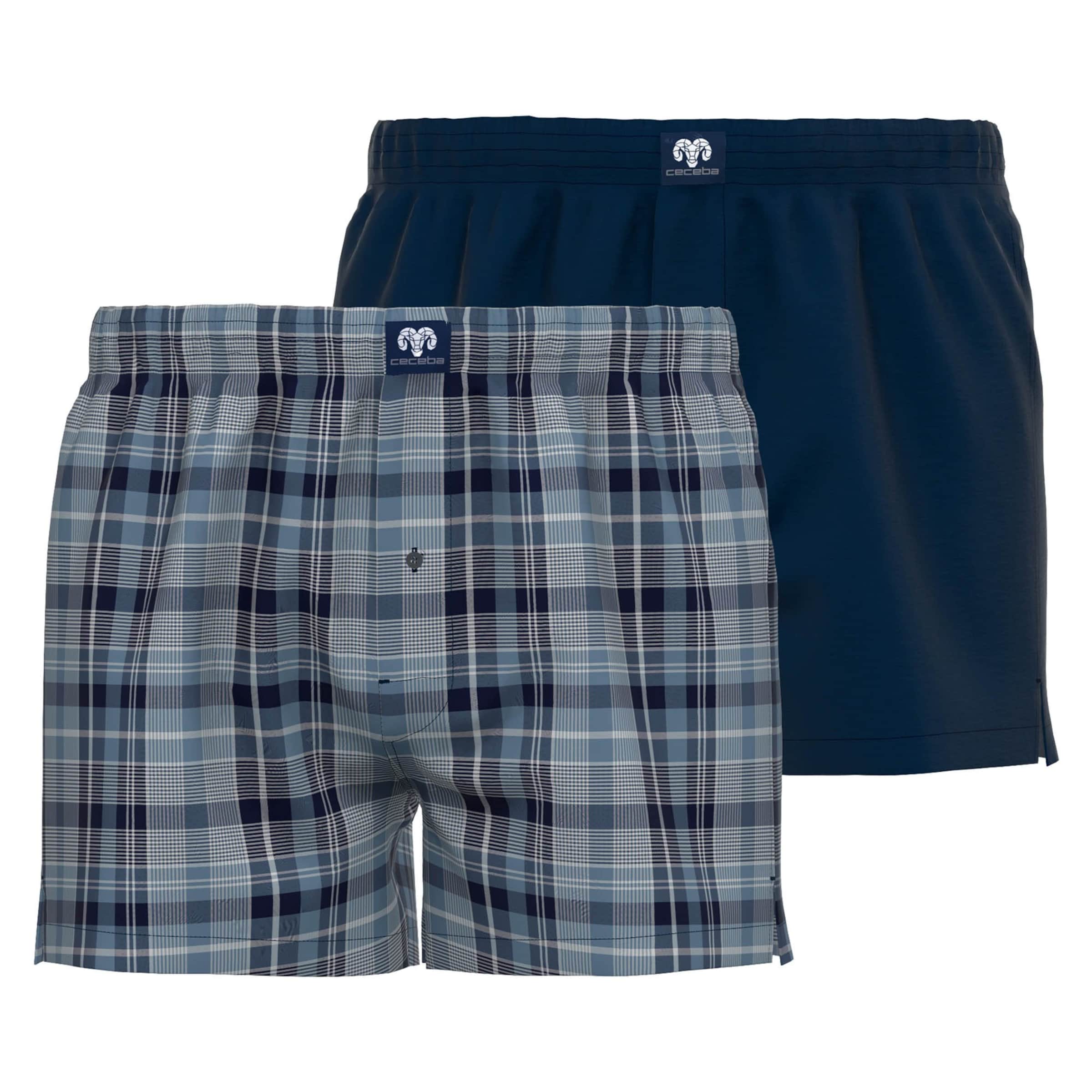 CECEBA Boxer shorts in Blue: front