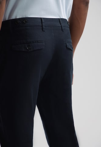 Regular Pantalon chino 'Marlon Pleat' Dstrezzed en bleu