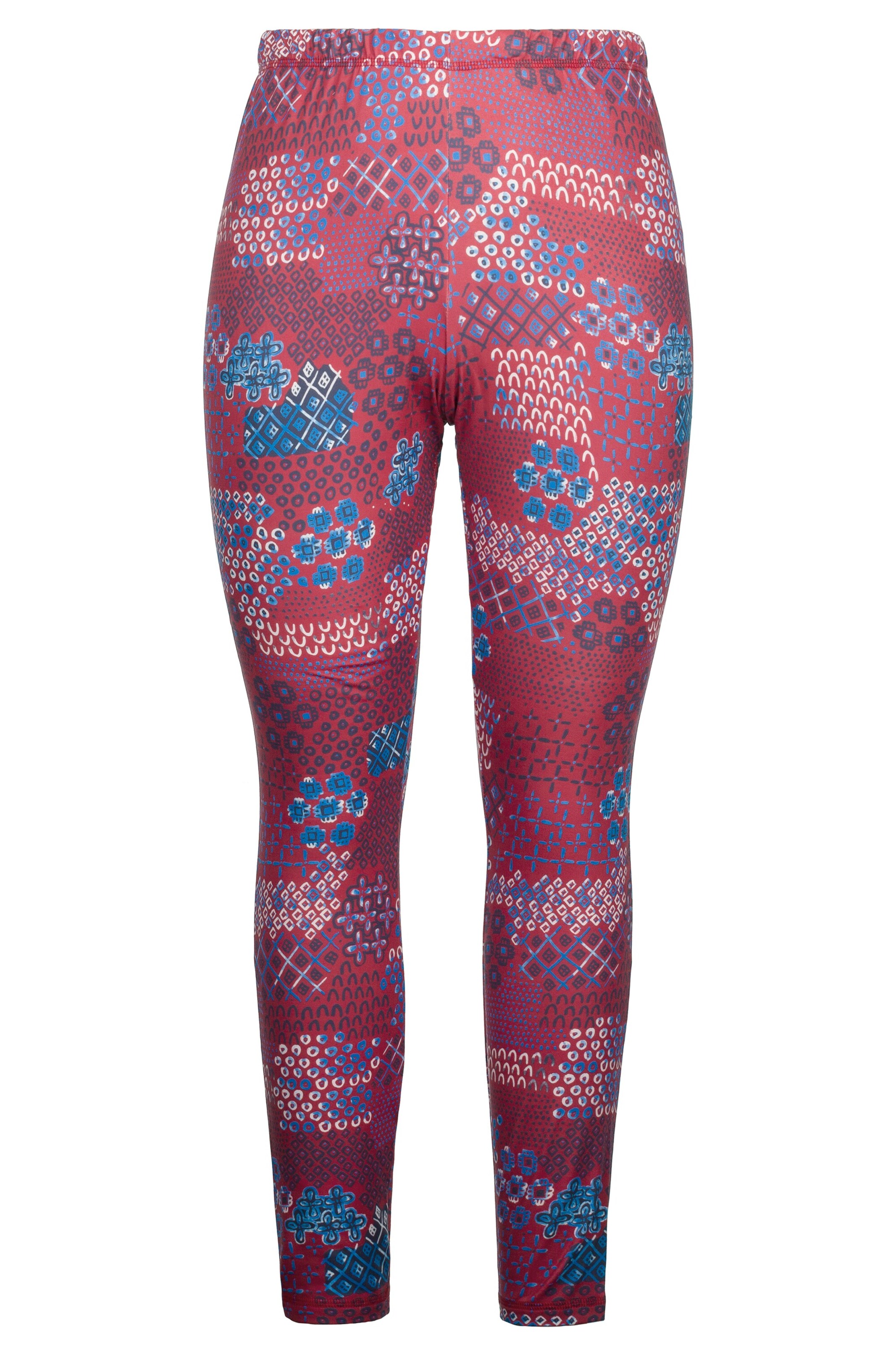 Skinny Leggings Ulla Popken en rose : devant