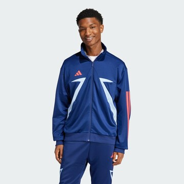 ADIDAS SPORTSWEAR - Chaqueta de chándal 'House of Tiro Nations' en azul: frente