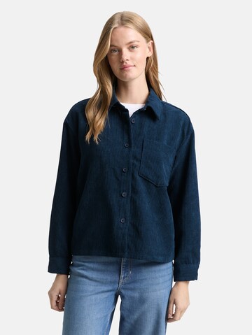 TOM TAILOR DENIM Blouse in Green: front