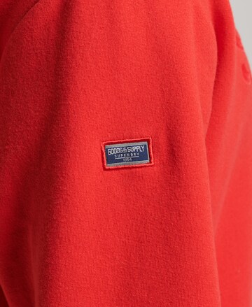 Superdry Sweatshirt in Red