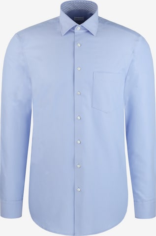 SEIDENSTICKER Businesshemd 'SMART PERFORMANCE' in Blau: Vorderseite