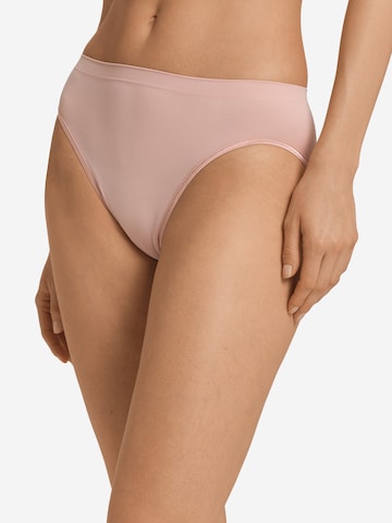 Hanro - Cueca ' Touch Feeling ' em rosa: frente