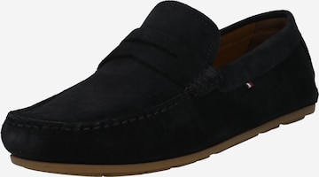 TOMMY HILFIGER - Mocassins em azul: frente