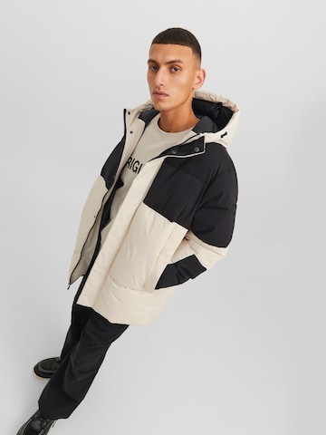 JACK & JONES Zimní bunda 'FORCE' – béžová