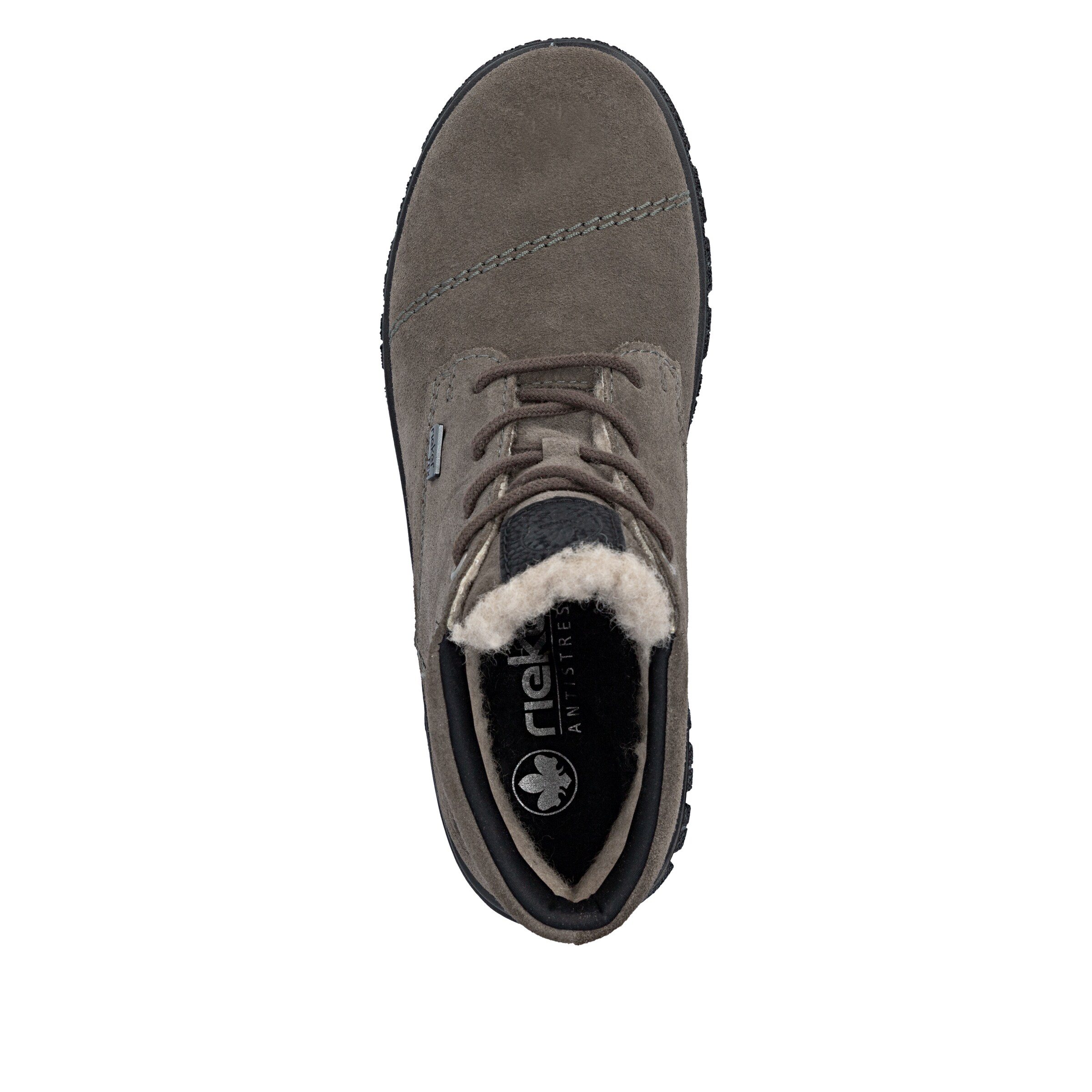 Bottines à lacets Rieker en gris