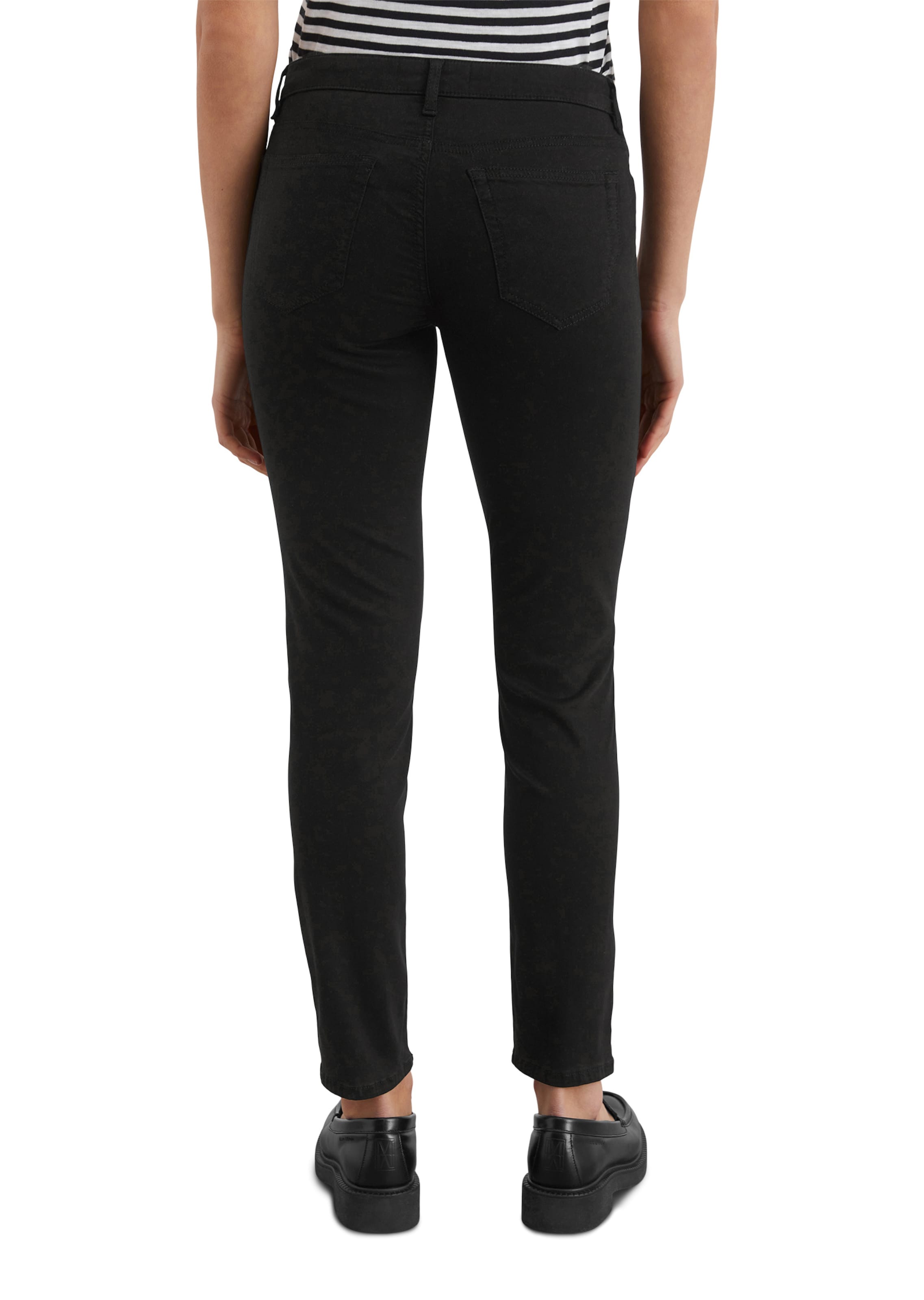 Marc O'Polo Kitsas Teksapüksid 'Lulea', värv must