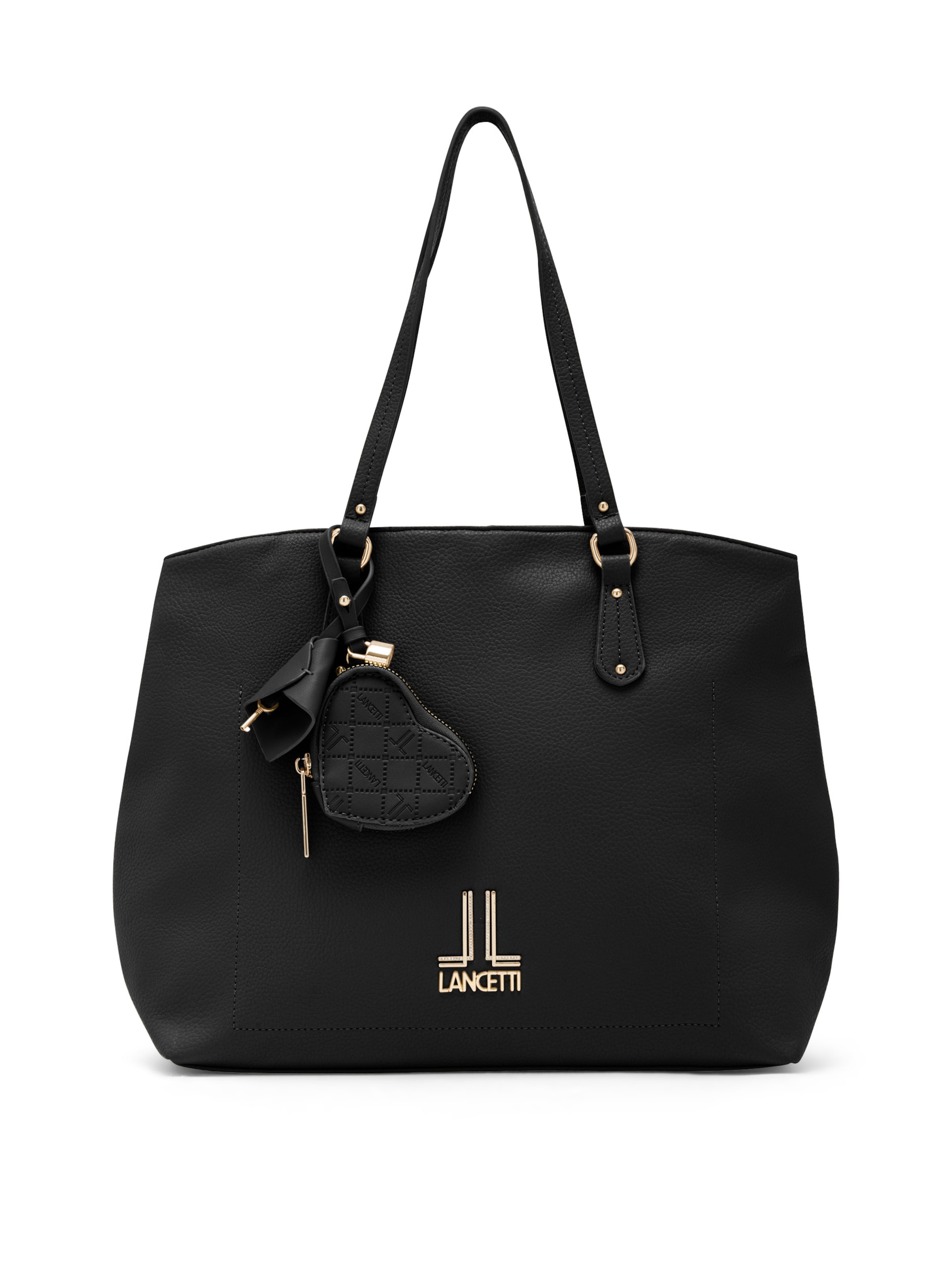 Lancetti Shopper 'Delphville 1' in Zwart