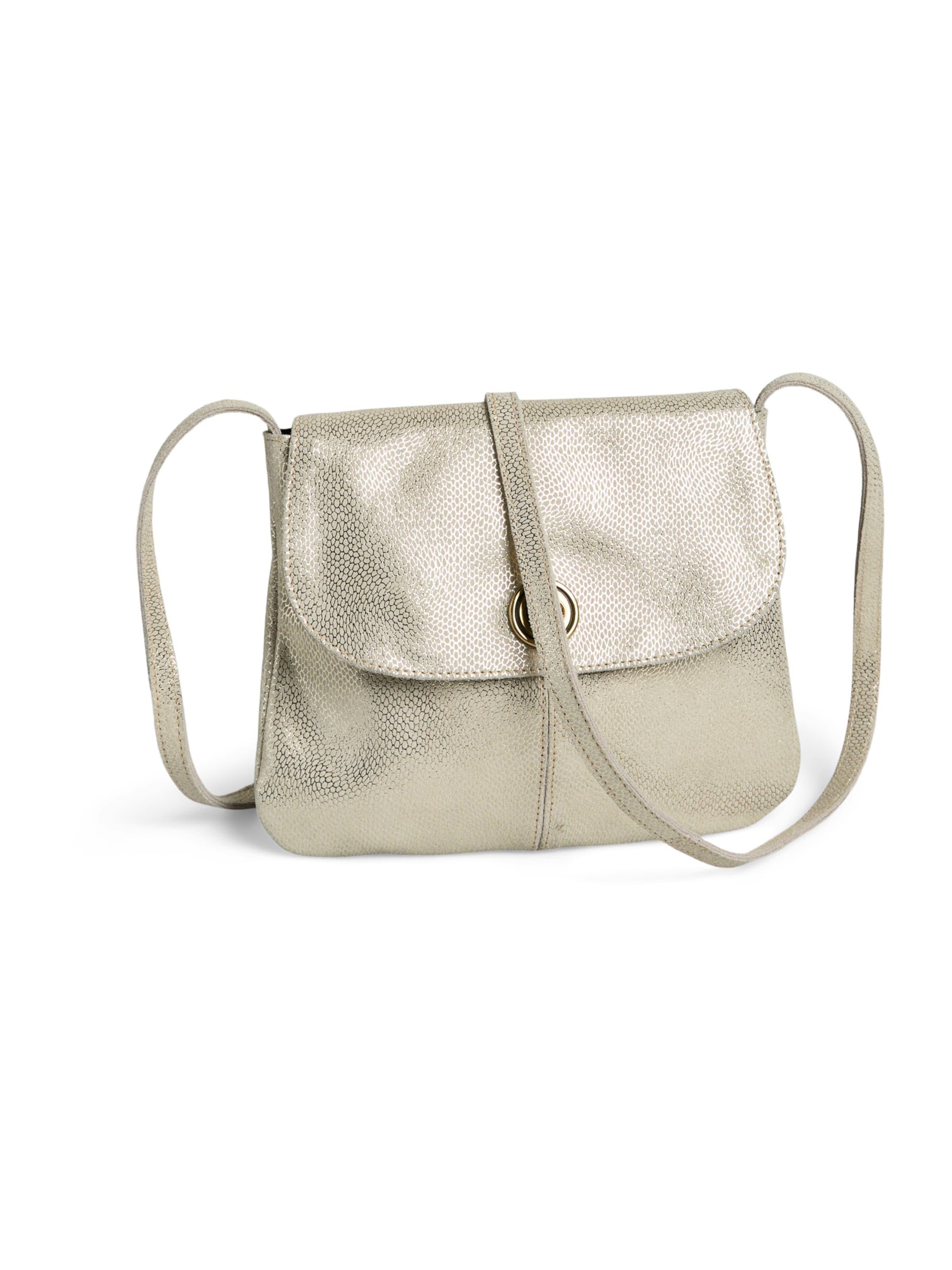 Borsa a tracolla 'PCTOTALLY' di PIECES in beige: frontale