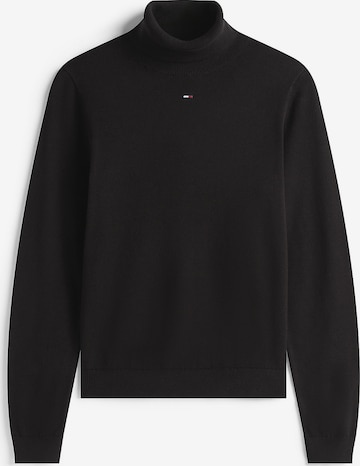 juoda Tommy Jeans Megztinis: priekis