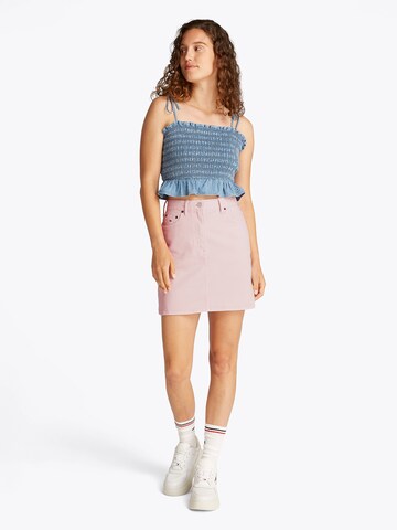 Gonna di Tommy Jeans in rosa