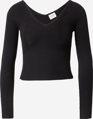 Abercrombie & Fitch Pullover in Schwarz: predná strana