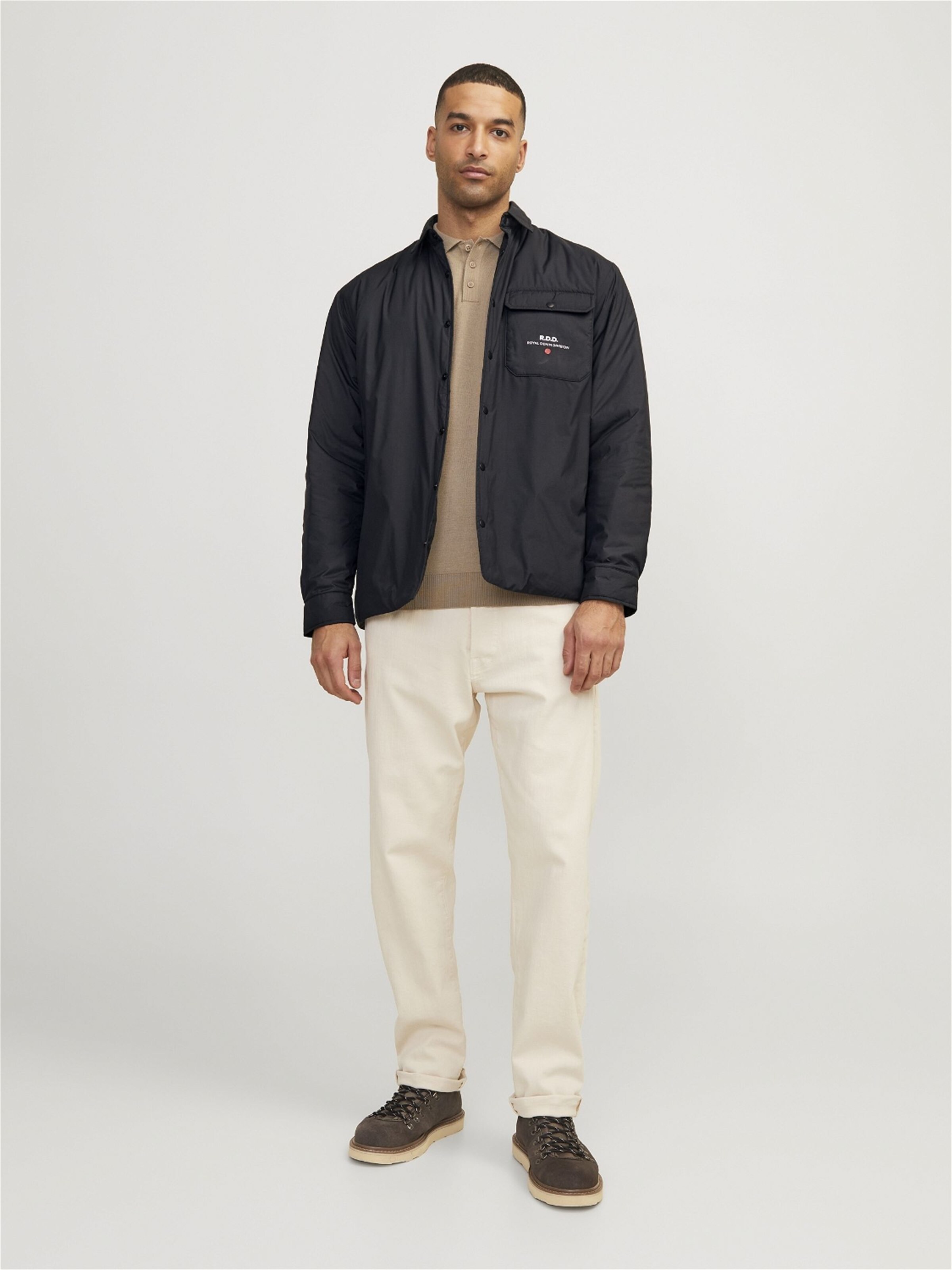 R.D.D. ROYAL DENIM DIVISION Übergangsjacke in Schwarz