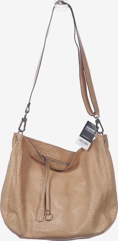 ABRO Handtasche gross Leder One Size in Beige: predná strana