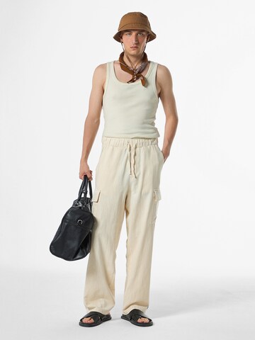 Loosefit Pantalon 'Impatiens' VAMOS CLO en blanc