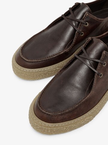 Mocassin 'Chad' Bianco en marron