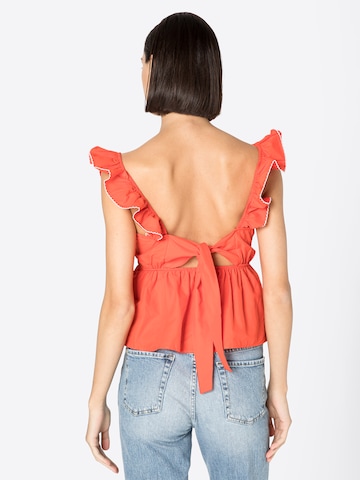 NAF NAF Top in Orange