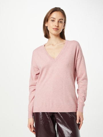 Pull-over 'Thess' OBJECT en rose : devant