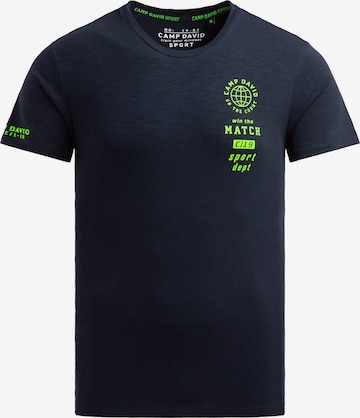 CAMP DAVID Paita värissä sininen: etupuoli