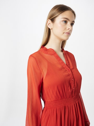 ABOUT YOU - Vestido camisero 'Rea' en rojo