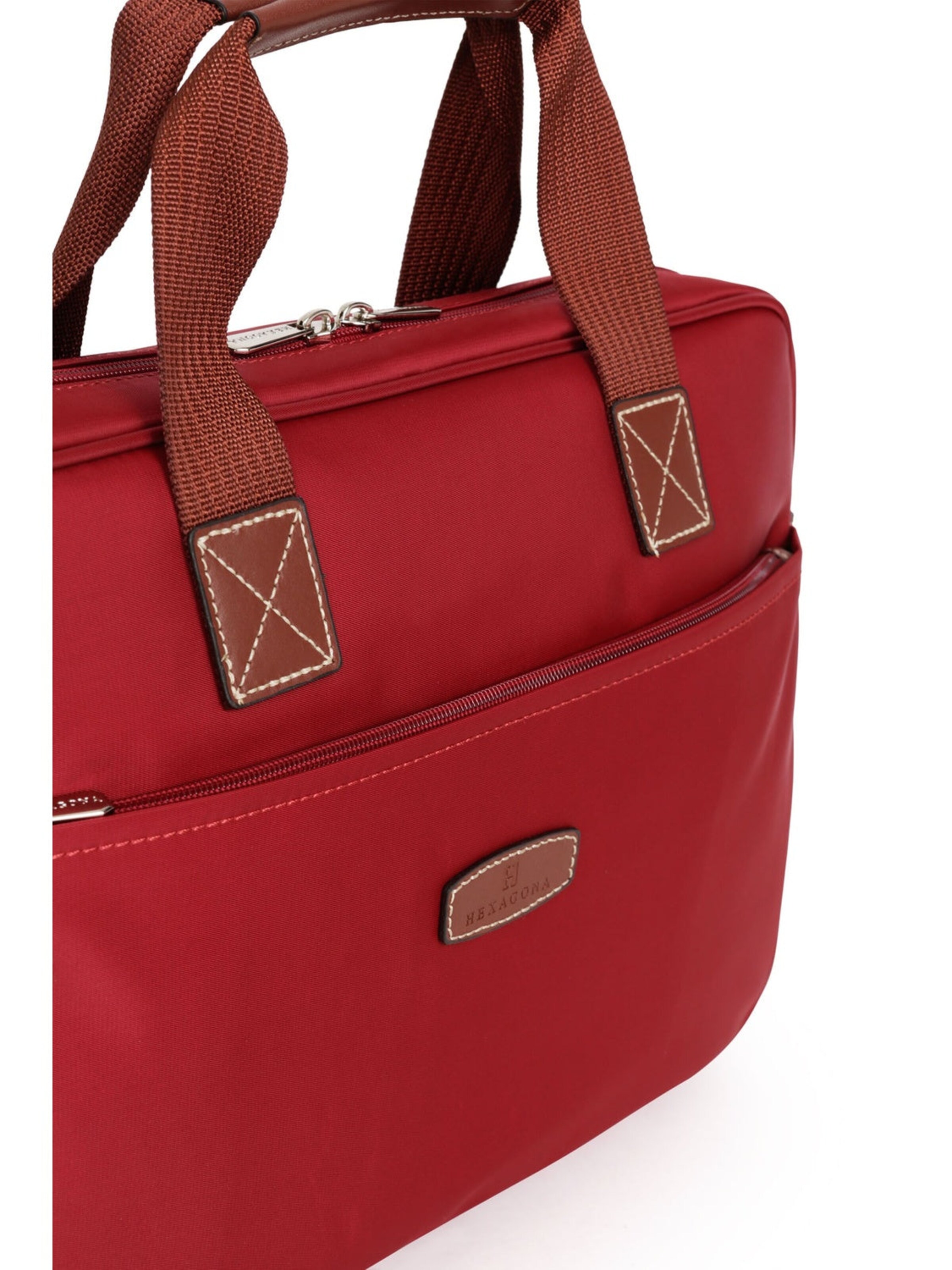 Hexagona Handtasche 'Diversité'‌‌‌ in Rot