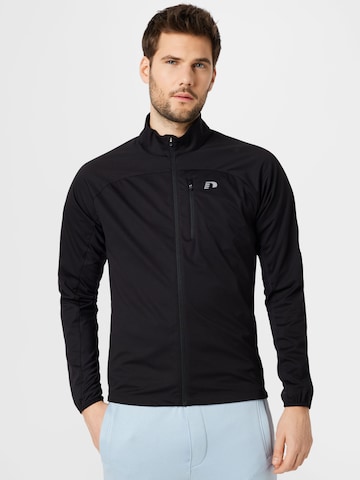 Veste de sport Newline en noir : devant