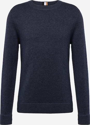 BOSS Black Pullover 'Onore' i blå: forside