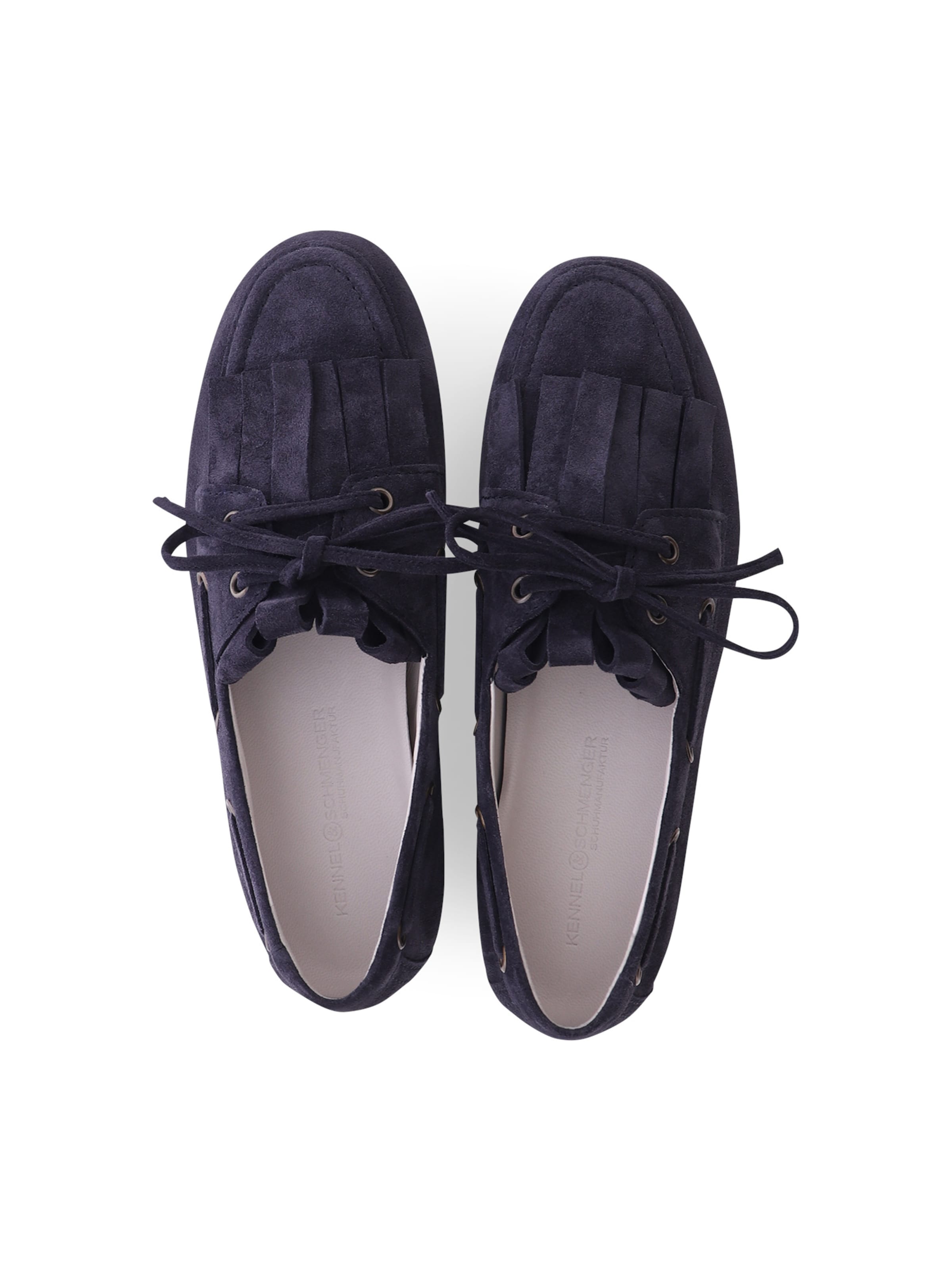 Mocassin 'Drop' Kennel & Schmenger en bleu