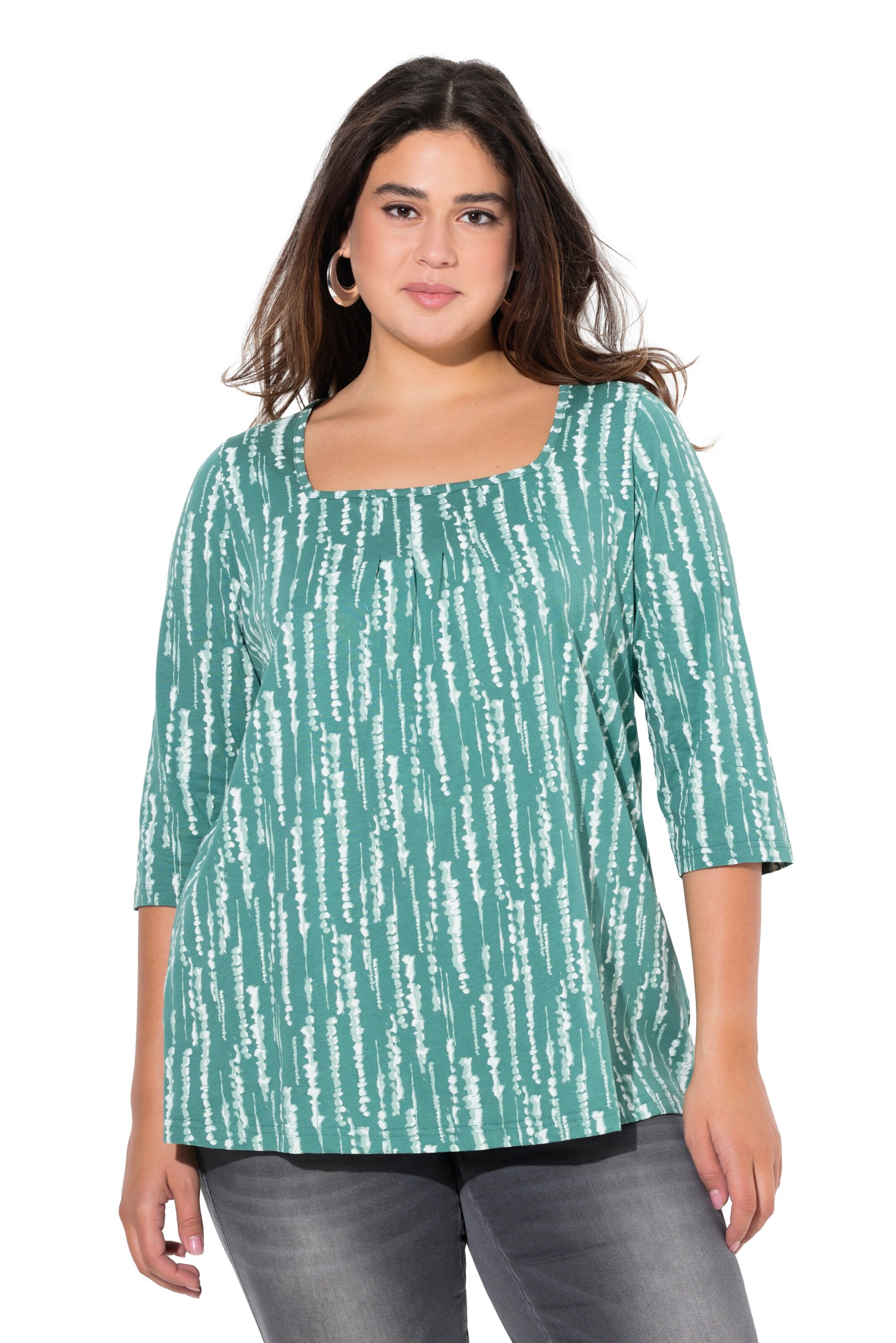 Ulla Popken Tričko - Zelená: predná strana