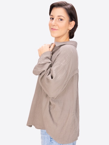 Chemisier 'Sasha' Seasons of April en marron