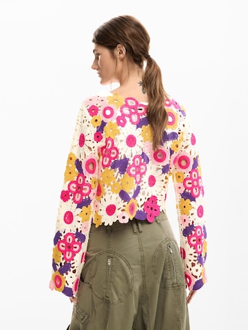 Desigual Sweater in White