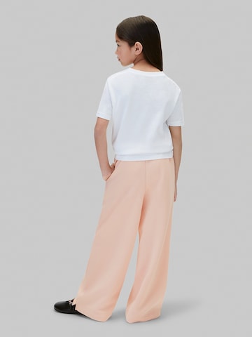 Wide Leg Pantalon Calvin Klein Jeans en orange