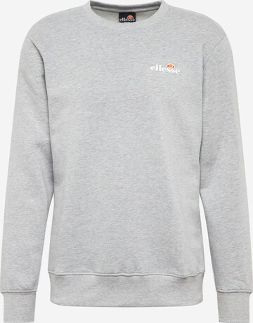 ELLESSE Regular fit Sports sweatshirt 'Brufa' in Grey: front