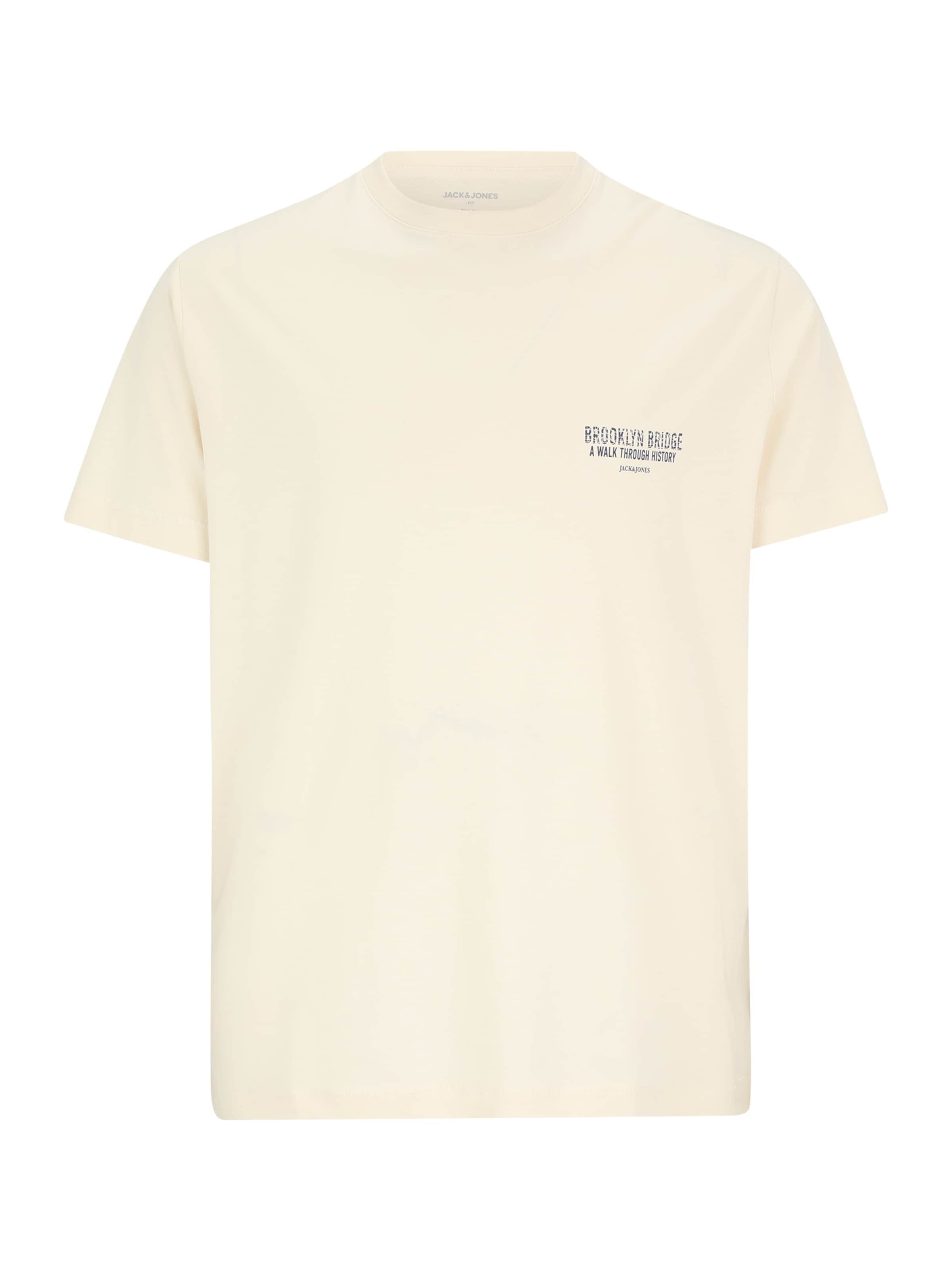 JACK & JONES Футболка 'JORYORK' в Белый: спереди