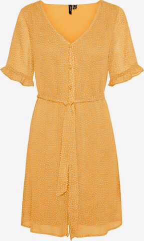 VERO MODA Dress 'Caro' in Yellow: front