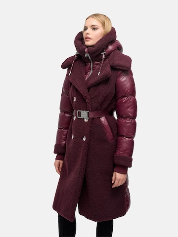 NAVAHOO Winter coat in Red: front