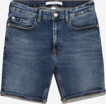 Calvin Klein Jeans Regular Shorts 'Ess Serene' in Blau: predná strana