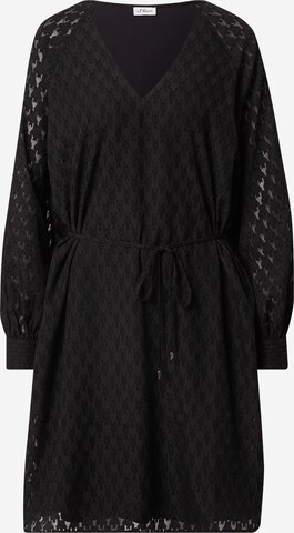 Robe s.Oliver BLACK LABEL en noir : devant