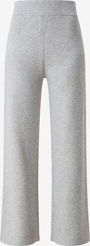 Wide Leg Pantalon s.Oliver en gris : devant