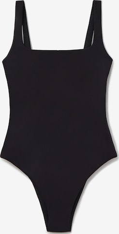 CALZEDONIA Badeanzug 'Premium Fit' in Schwarz: Vorderseite