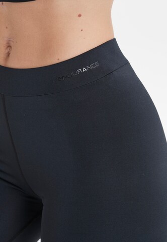 ENDURANCE Skinny Workout Pants 'Metry' in Black