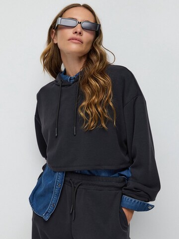 No Matter What Sweatshirt in Schwarz: Vorderseite